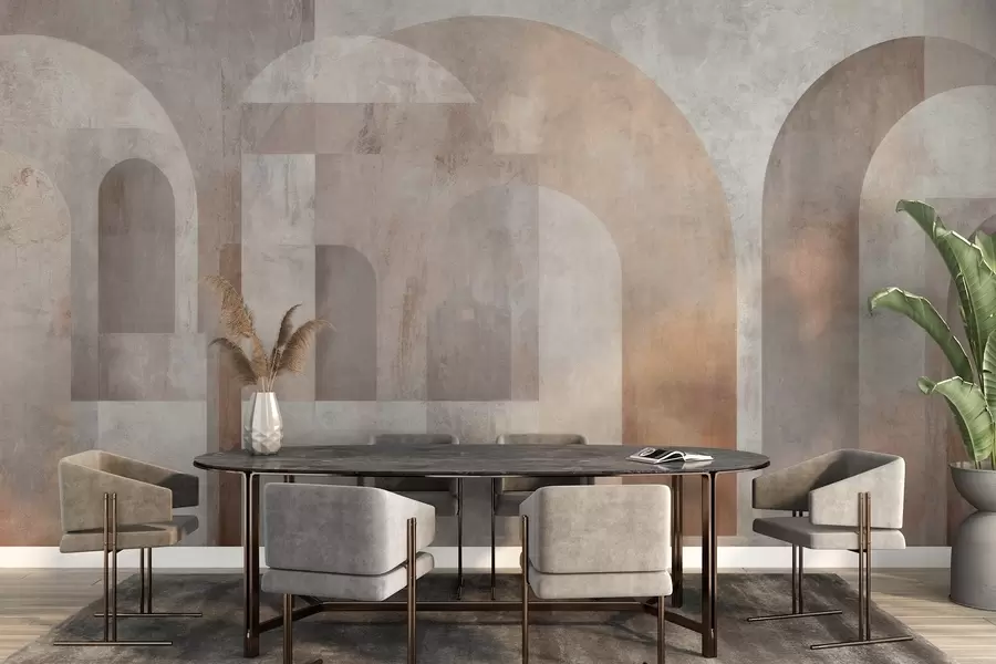 wall murals Цветне гране w04855