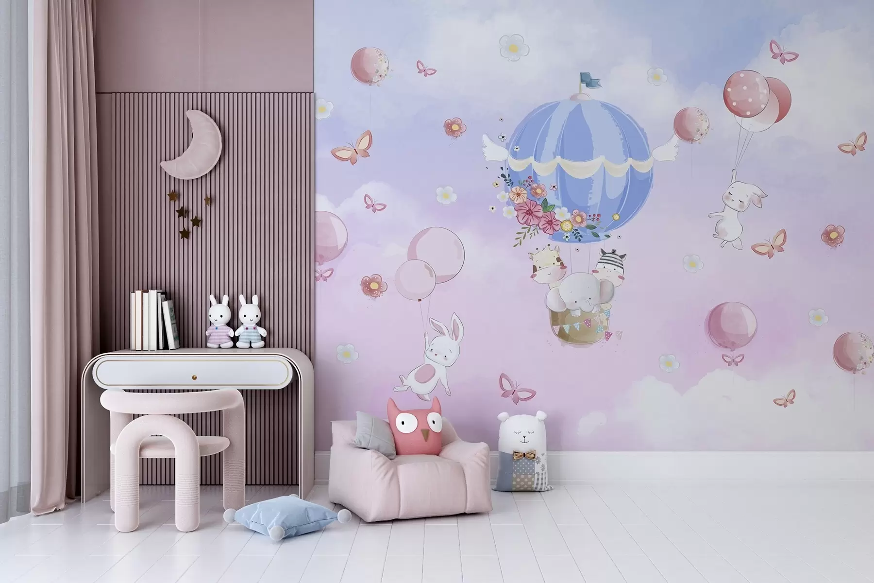 wall murals Животиње из бајке w04761