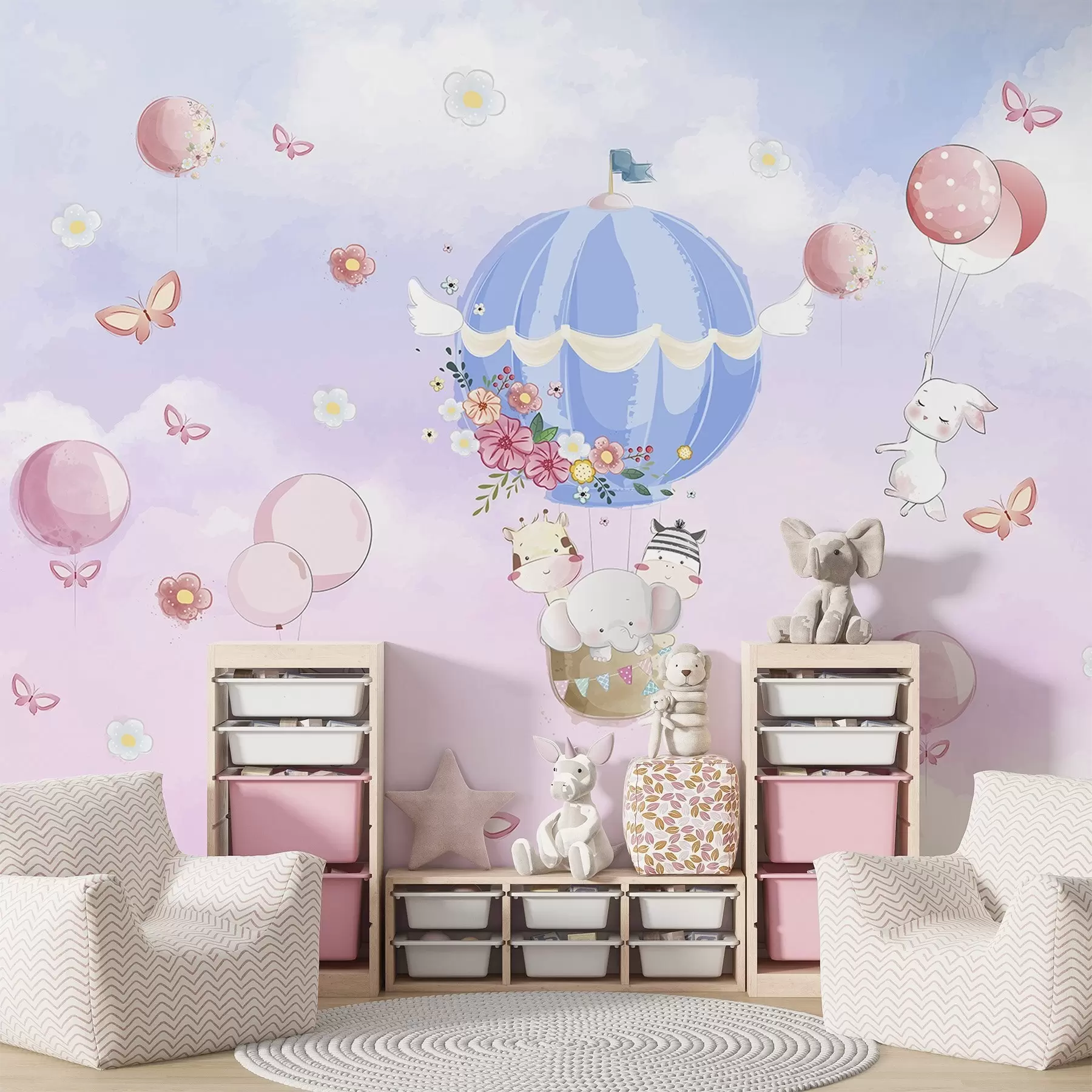 wall murals Животиње из бајке w04761