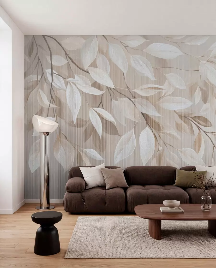 wall murals Krem grane odozgo w04903