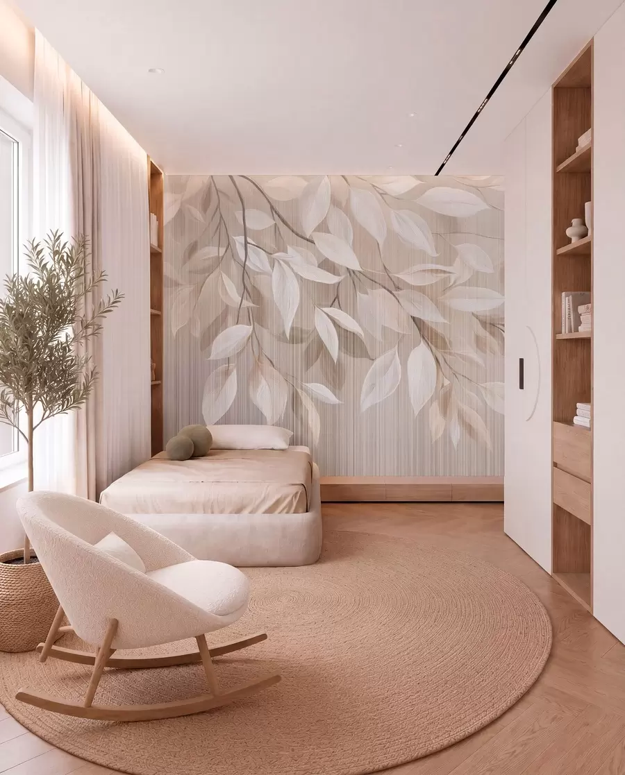 wall murals Krem grane odozgo w04903