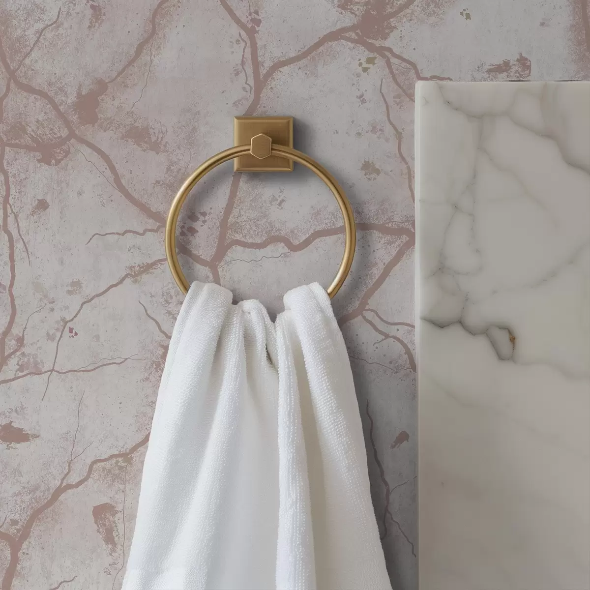 Позадина Светли бетон са чипком ружичастих пукотина и мрља a00987