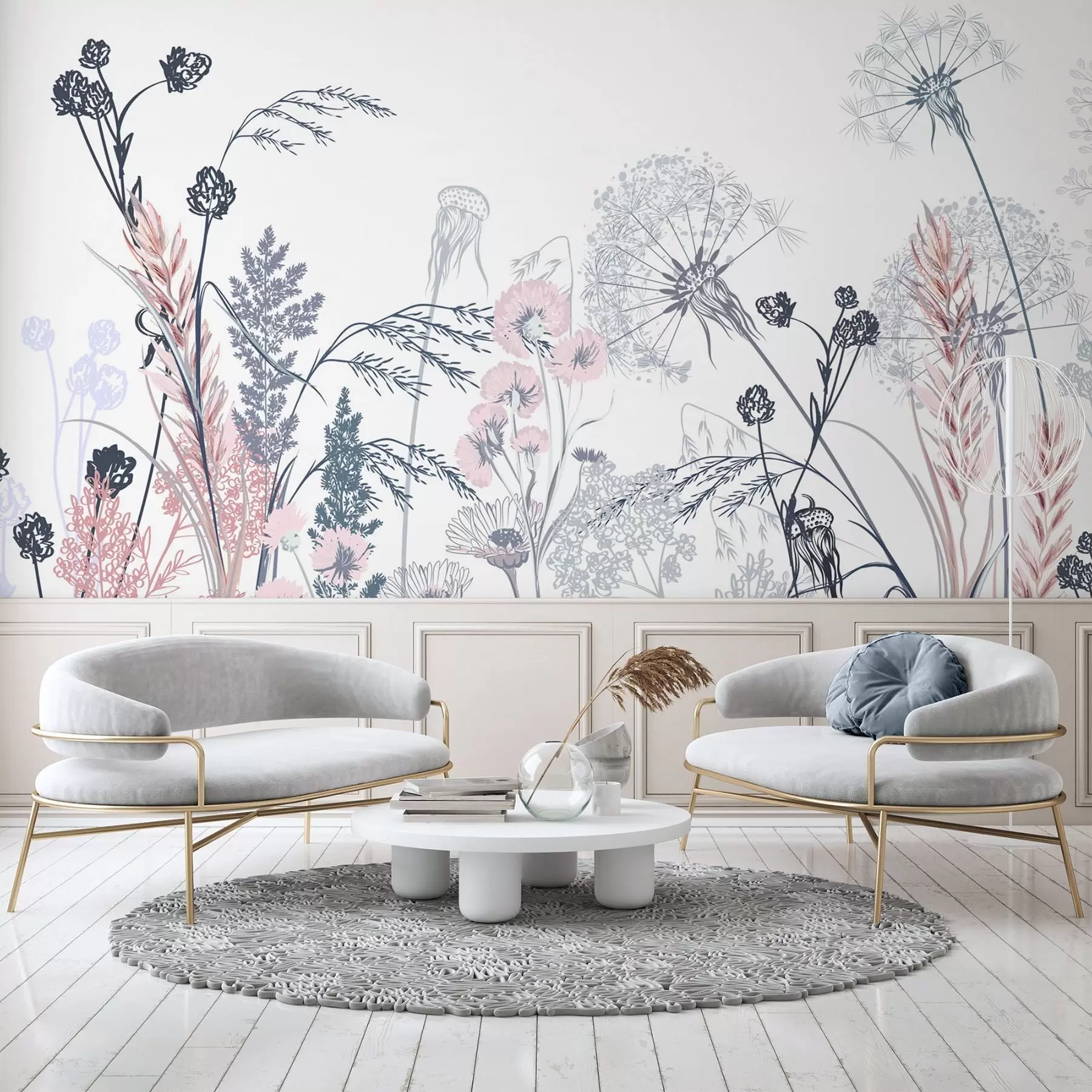 wall murals Вилдфловерс w04943