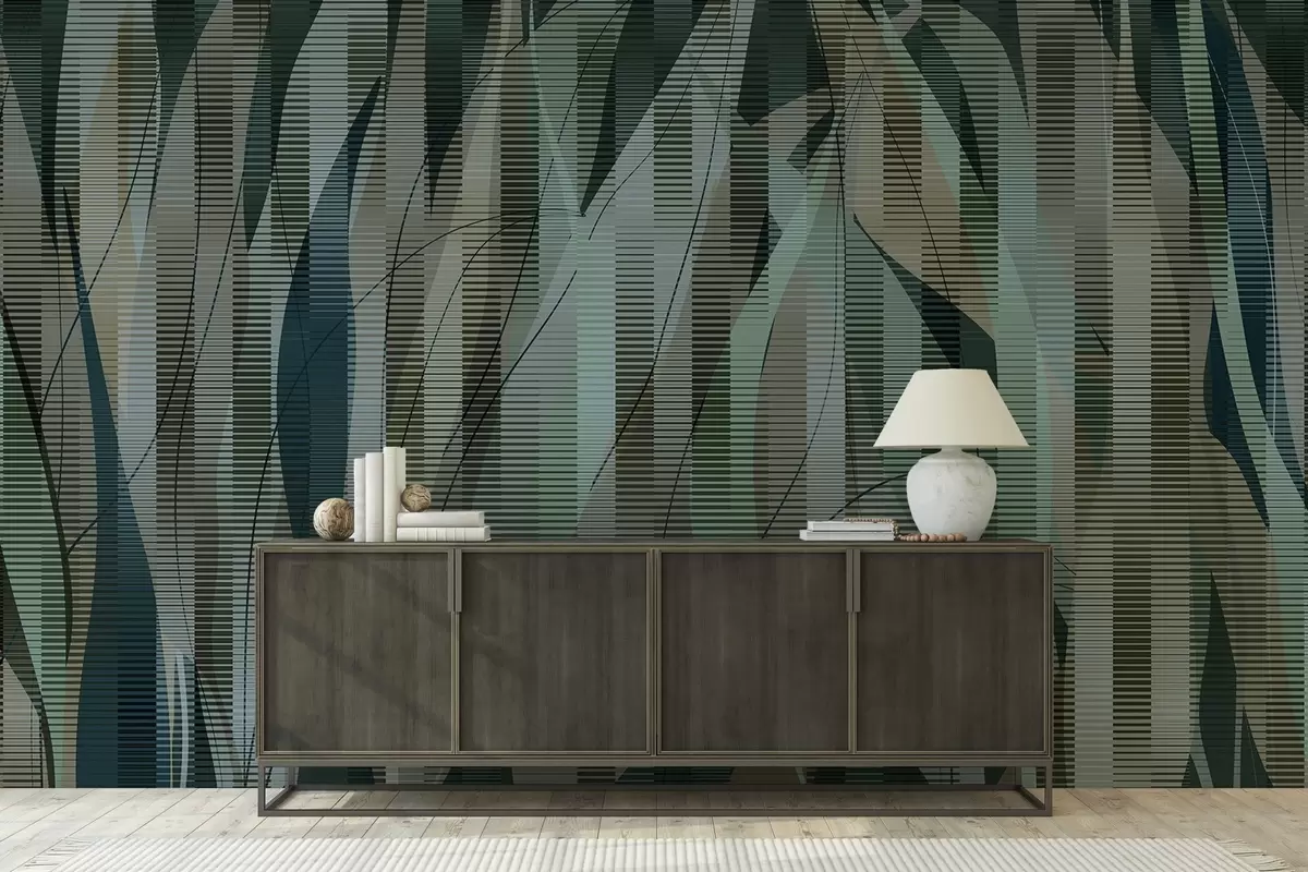 wall murals Преплићући се елементи w04945v2