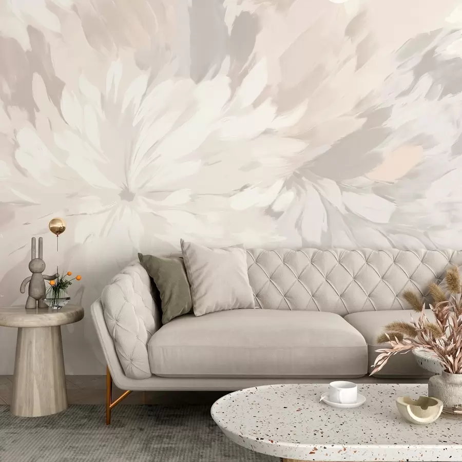 wall murals Апстрактно цвеће w04914