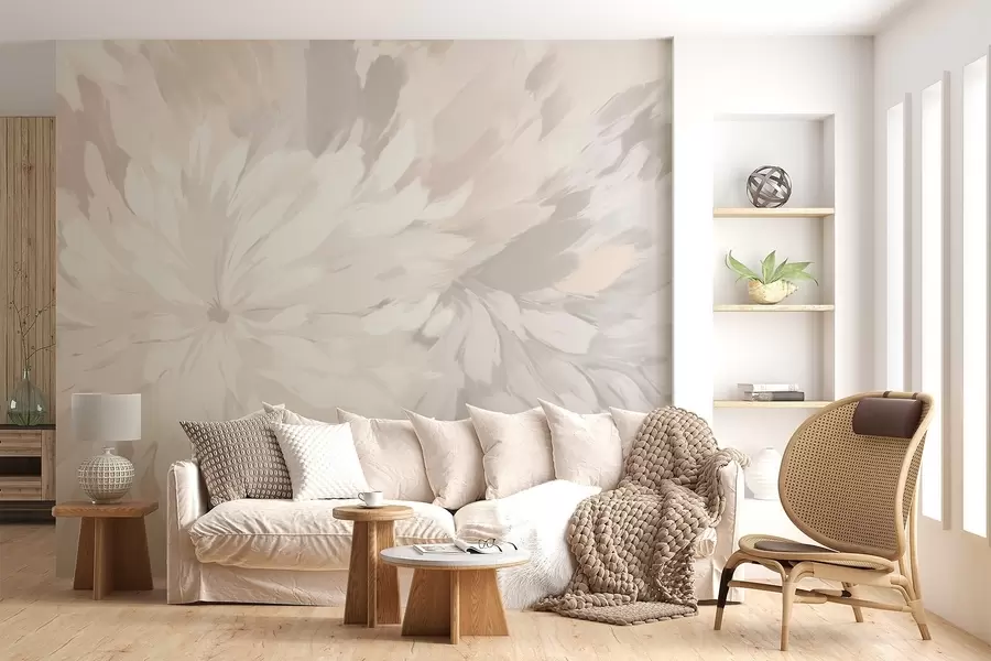 wall murals Апстрактно цвеће w04914