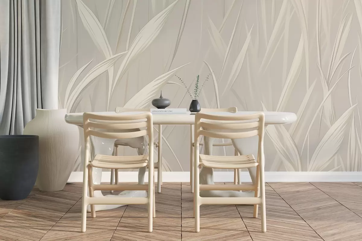 wall murals Апстрактна трава w04915