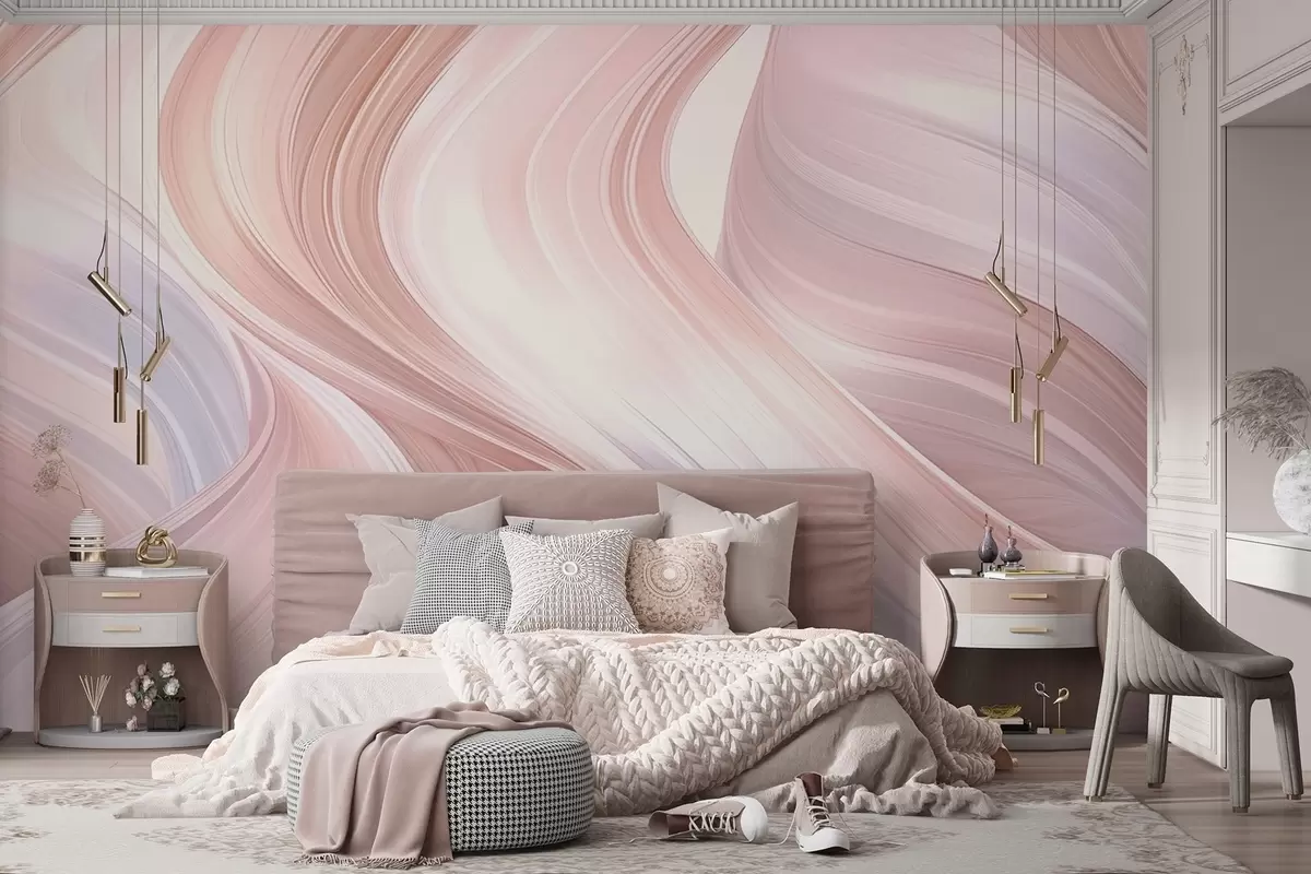 wall murals Апстракт. Таласасте линије w04916