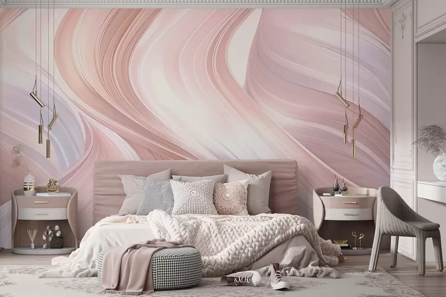 wall murals Апстракт. Таласасте линије w04916