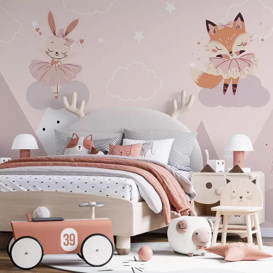 wall murals Животињске балерине w04929
