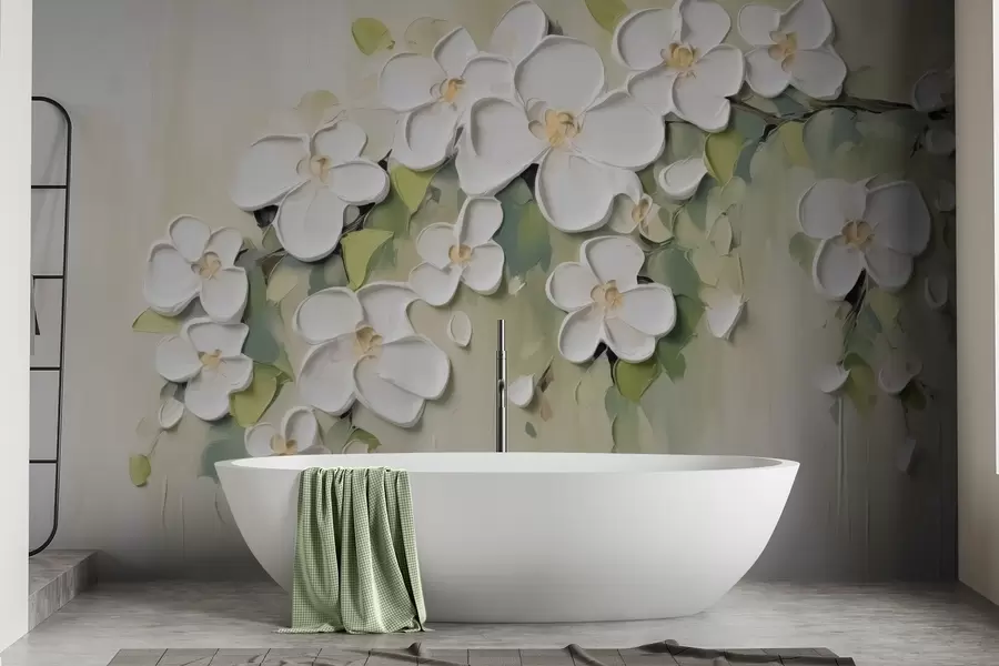 wall murals Грана са цвећем w04978