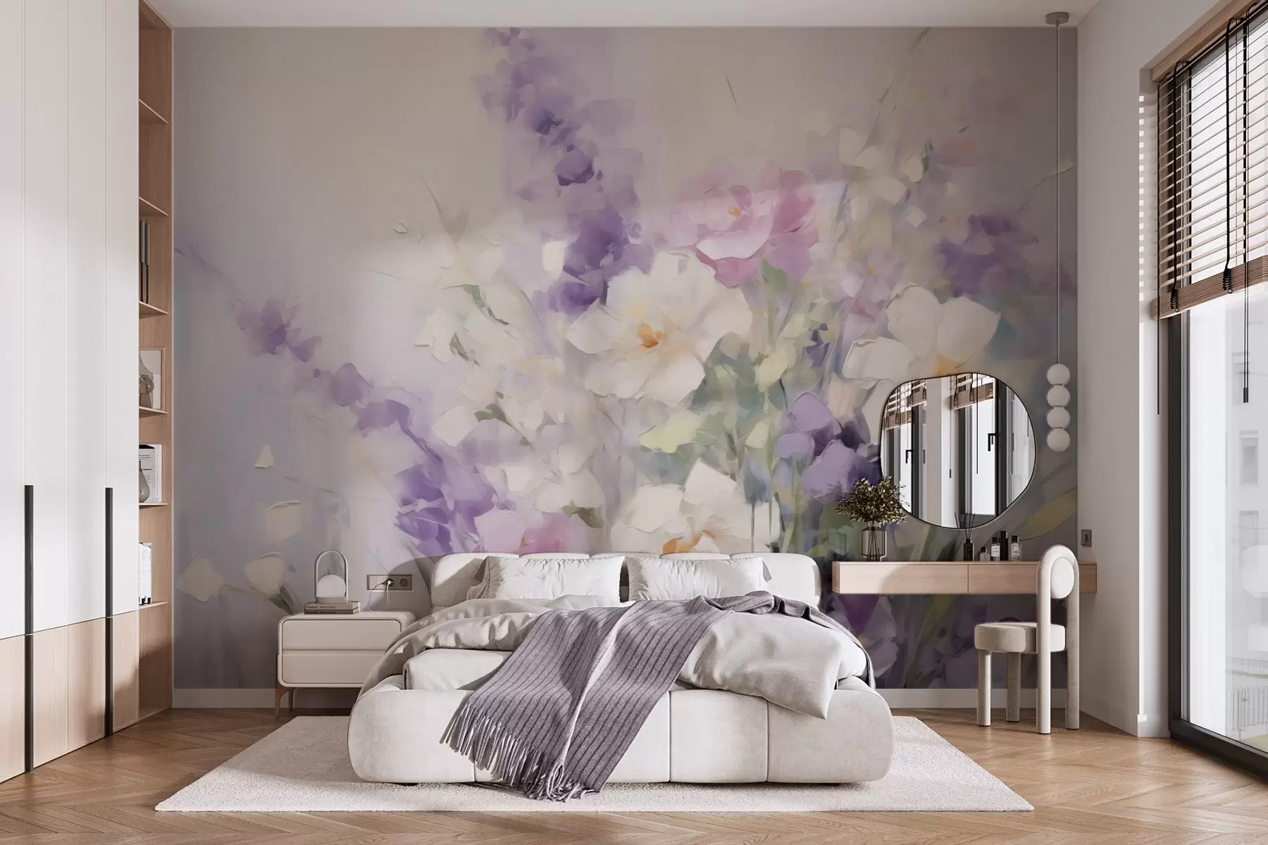 wall murals Апстрактни букет цвећа w09597