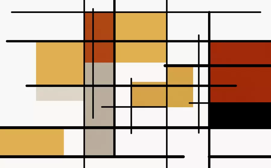 wall murals Светла геометрија w05008