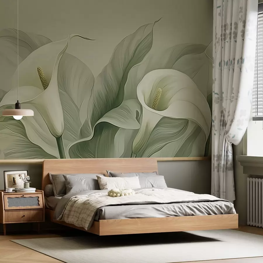 wall murals Егзотично цвеће w05028