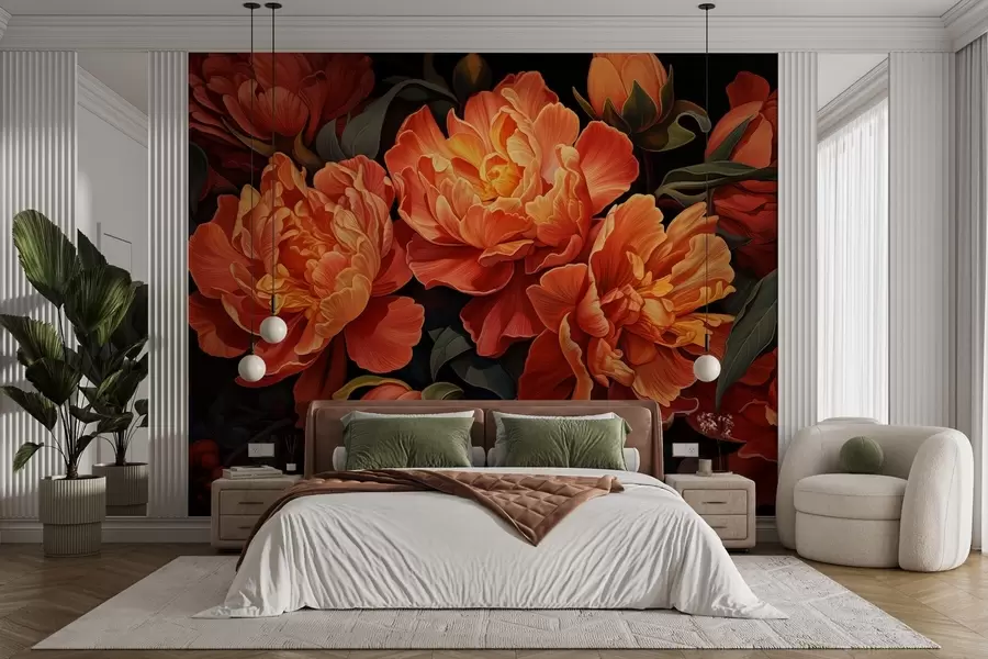 wall murals Топло цветно вече w05044
