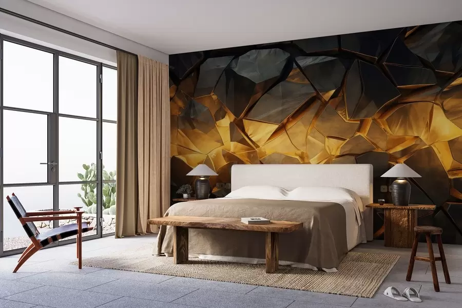 wall murals Имитација камена у акварелу w05045