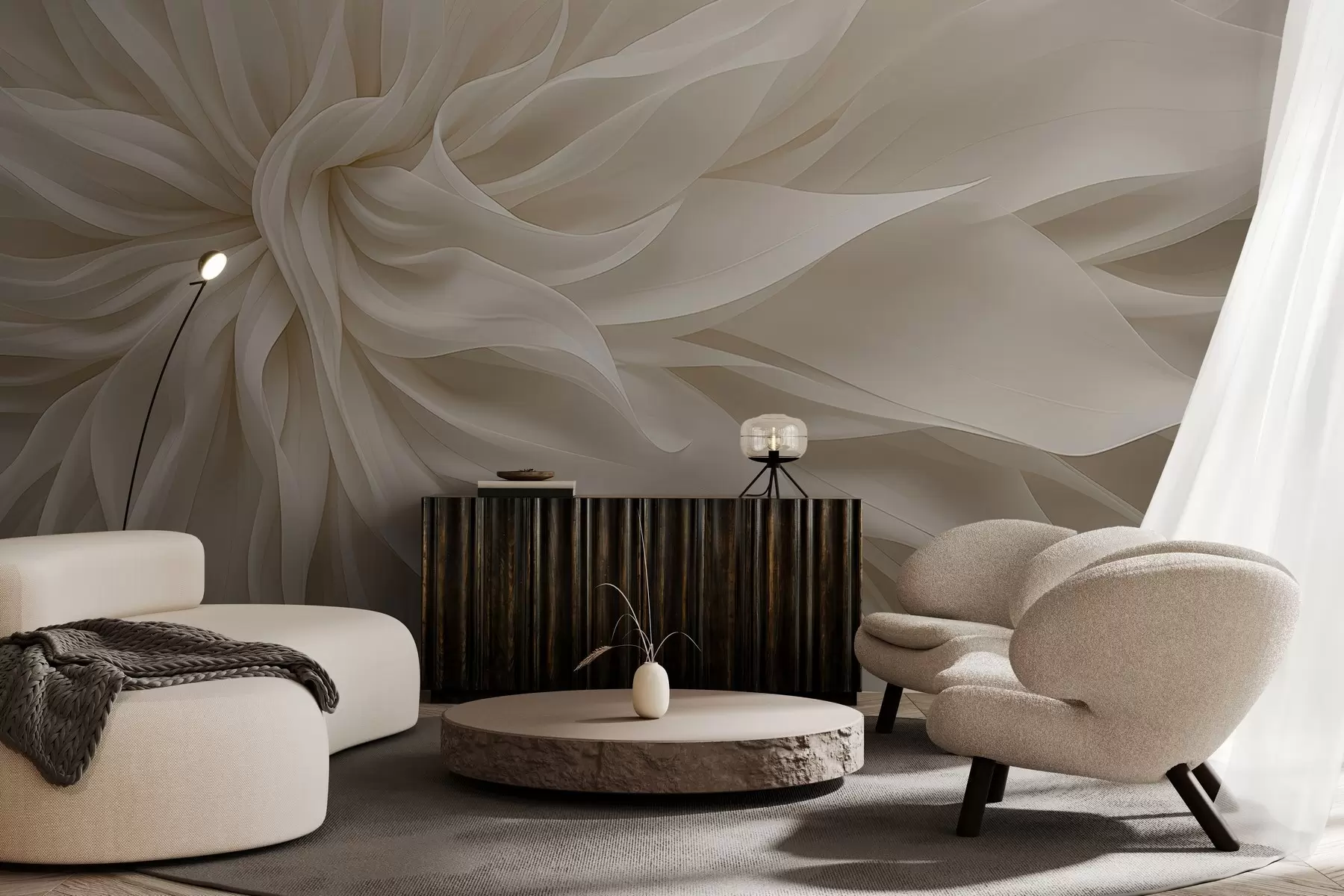 wall murals Свилене латице светлости w05050