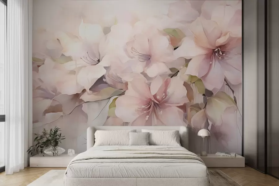 wall murals Сликање имитацијом цвећа w05101