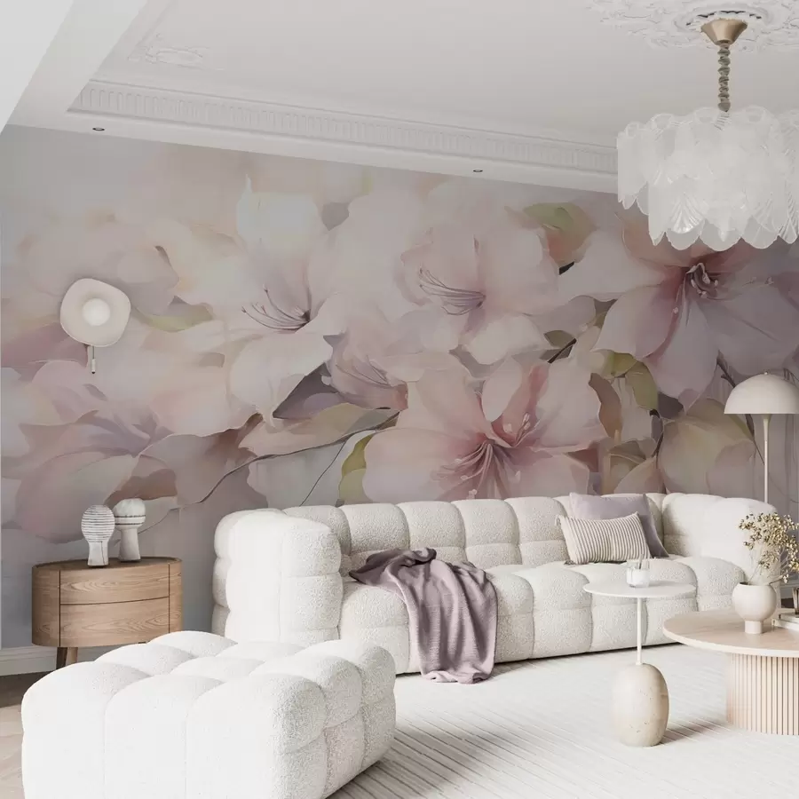 wall murals Сликање имитацијом цвећа w05101