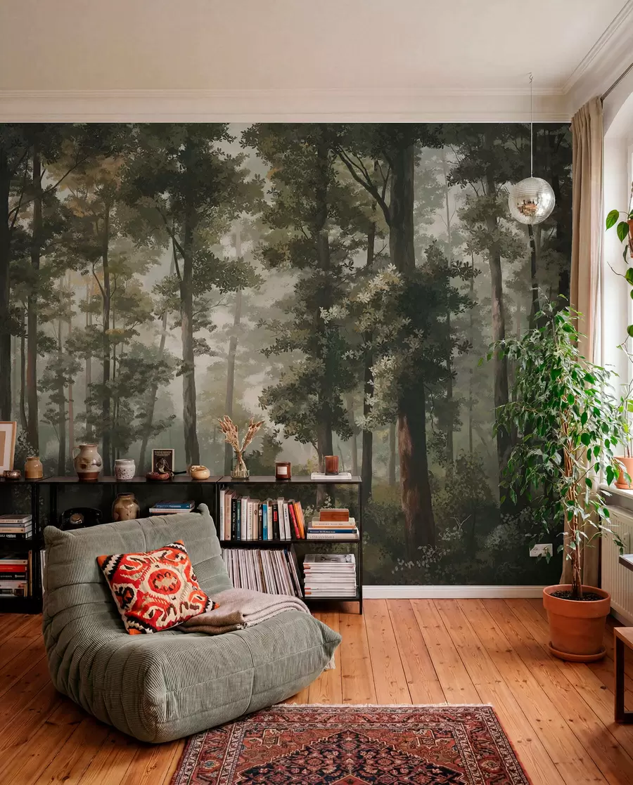 wall murals Staza u magli w05089