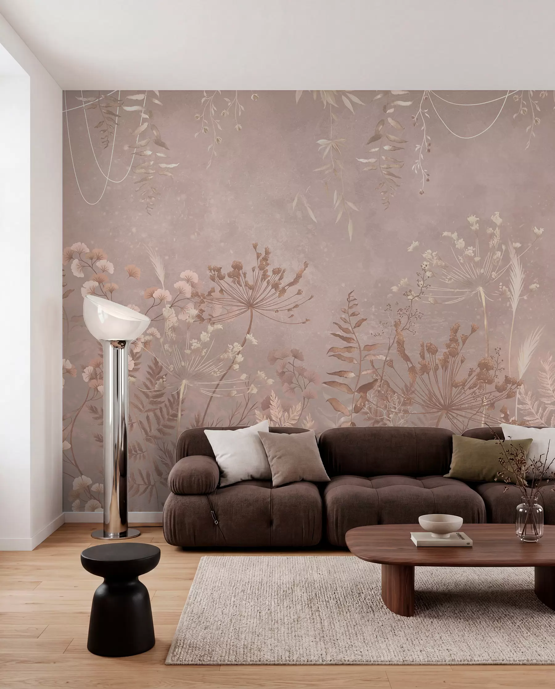 wall murals Livada u sivkastosmeđoj w05092v2