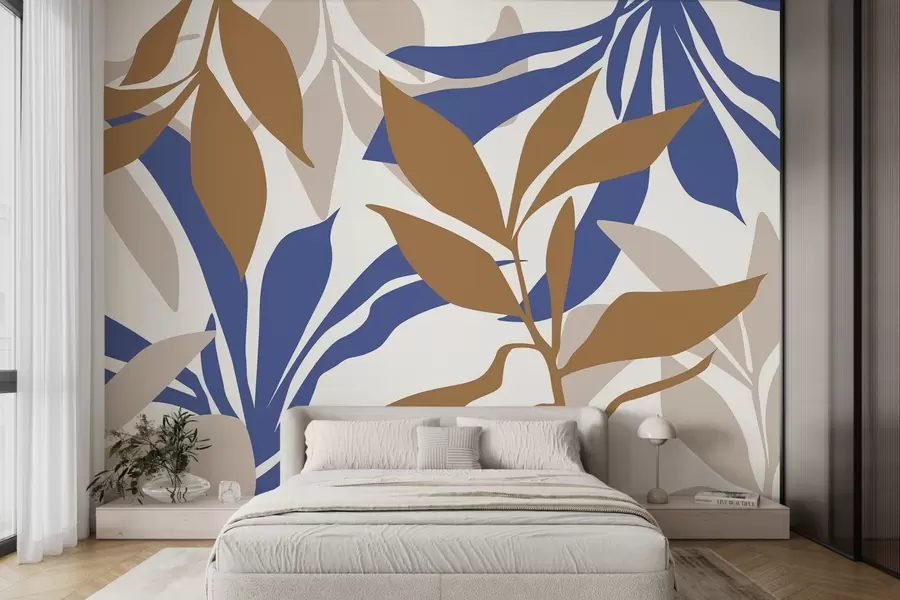 wall murals Апстрактно лишће w05136