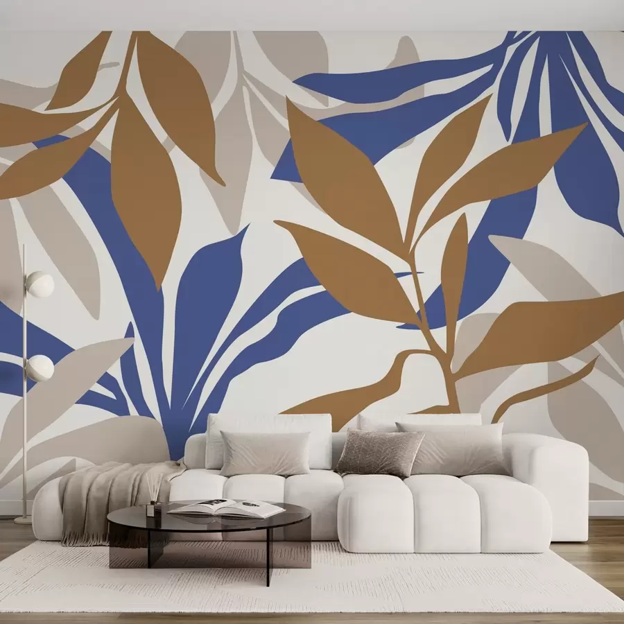 wall murals Апстрактно лишће w05136