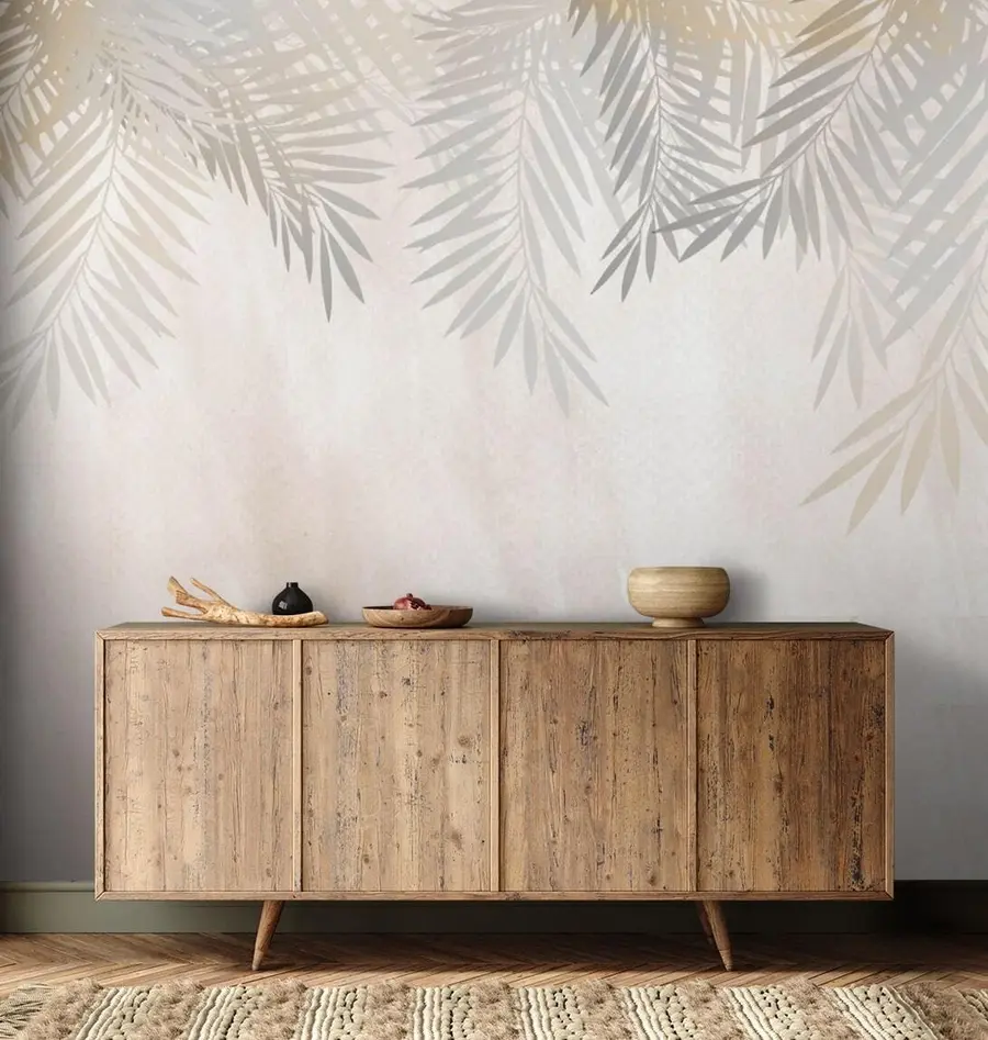 wall murals Лишће и топлина сунца u71457