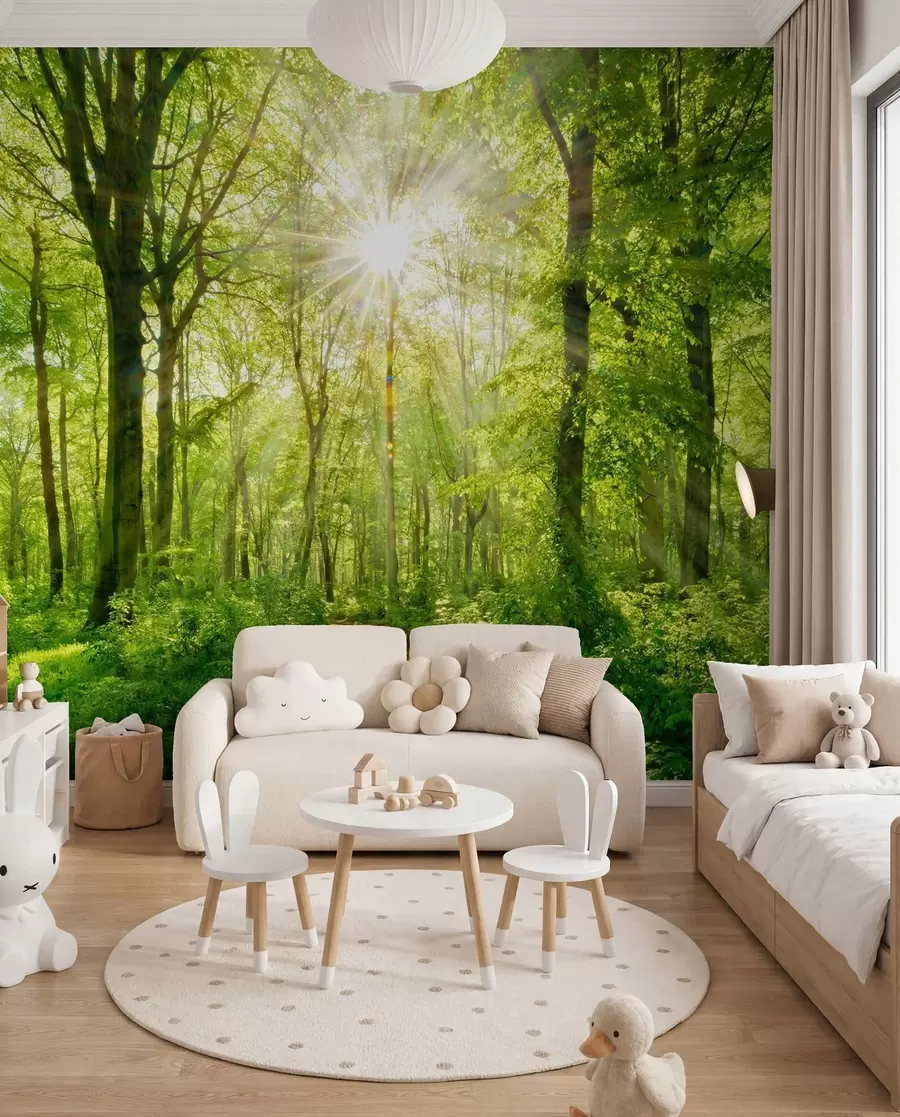 wall murals Staza pod zelenim granama u22252
