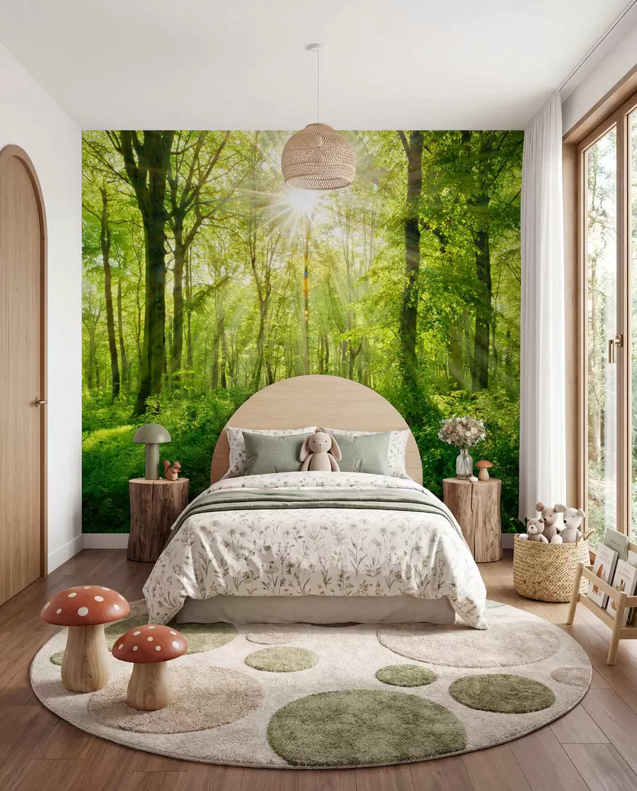 wall murals Staza pod zelenim granama u22252