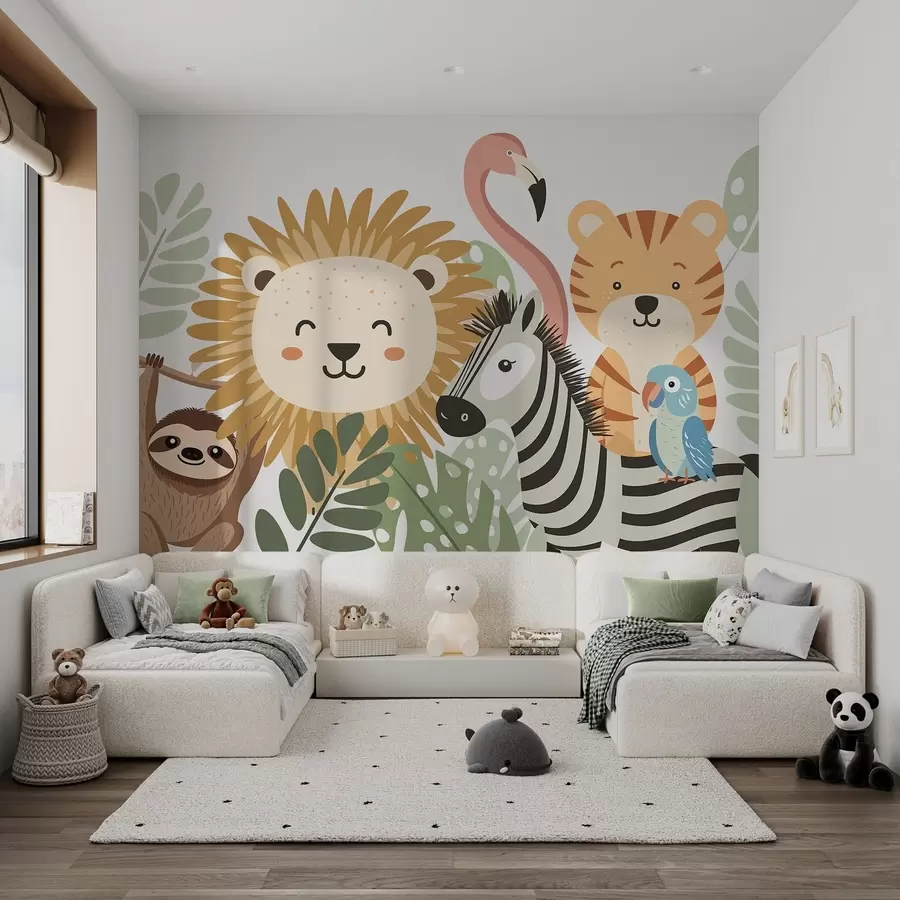 wall murals Слатке тропске животиње w05164