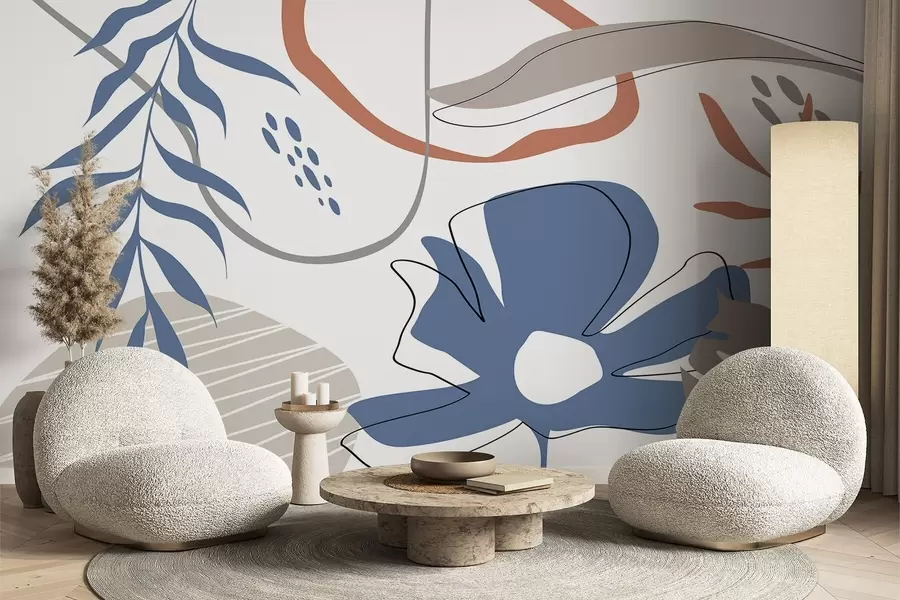 wall murals Апстрактна композиција w05188