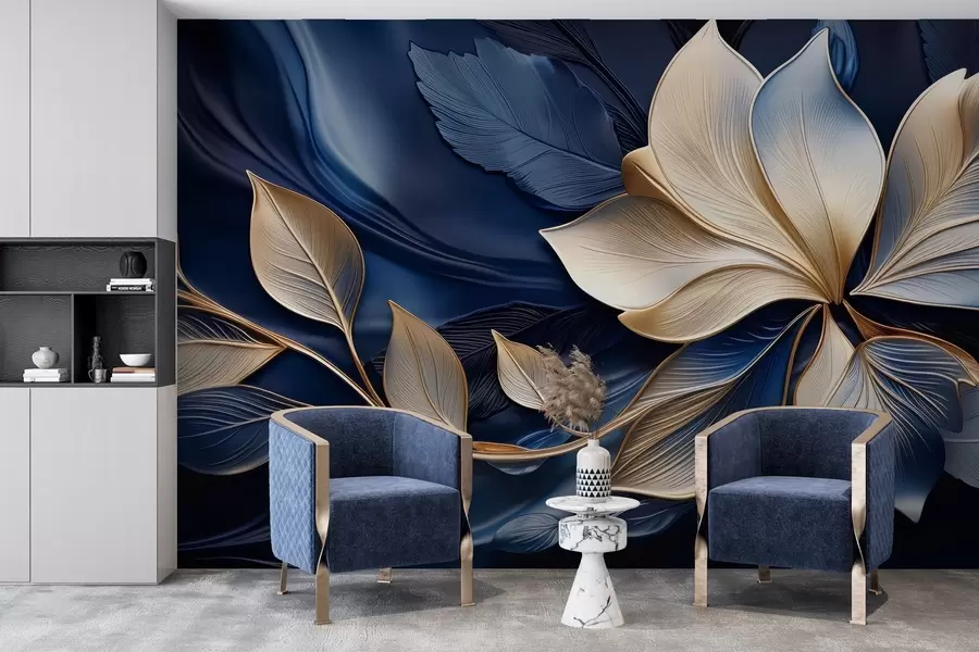 wall murals Плава хармонија w05012