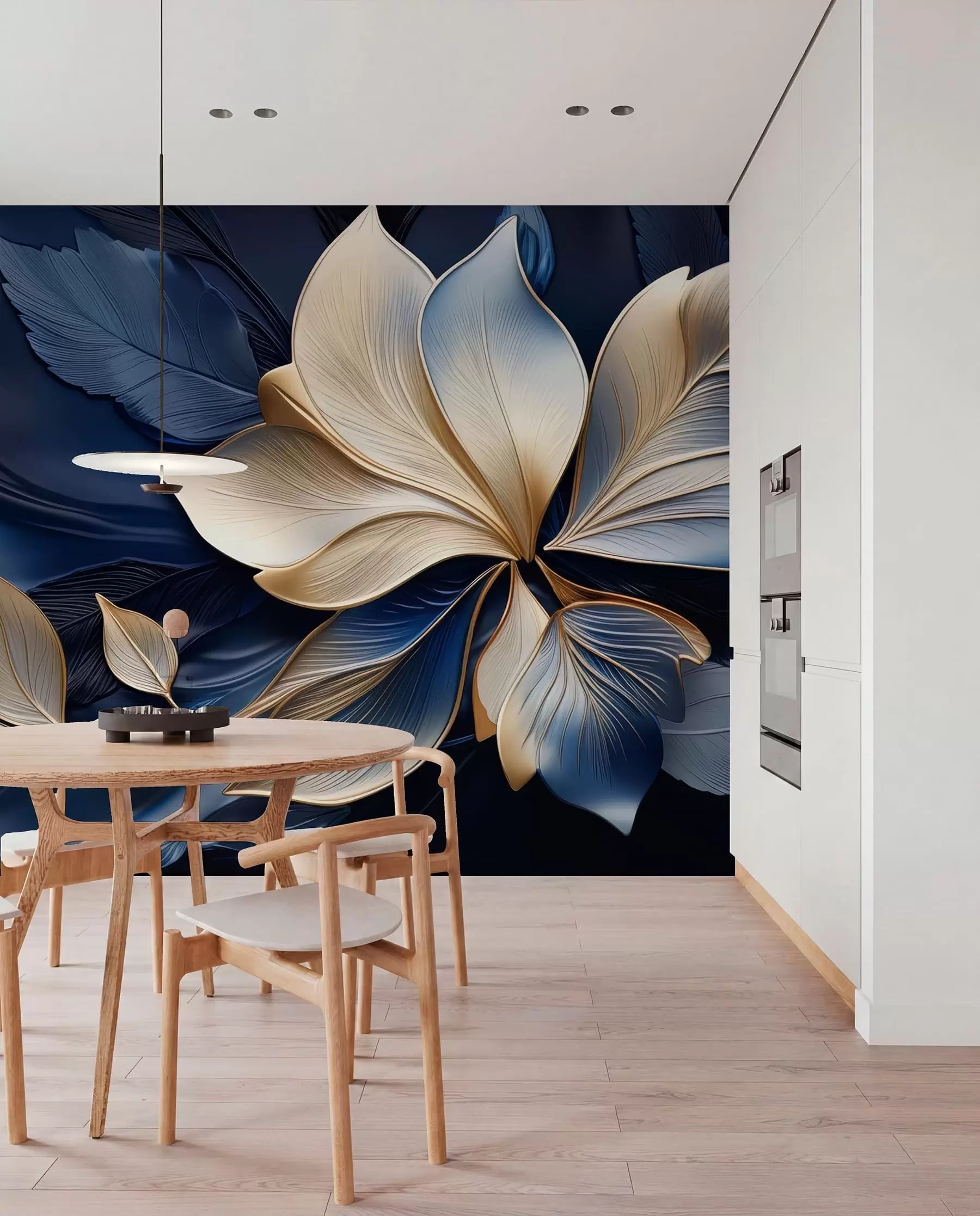 wall murals Ponoćni duet latica w05012