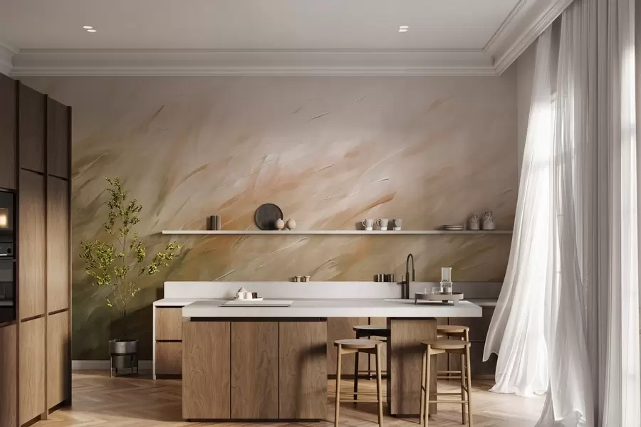 wall murals Дах траве w05183v1