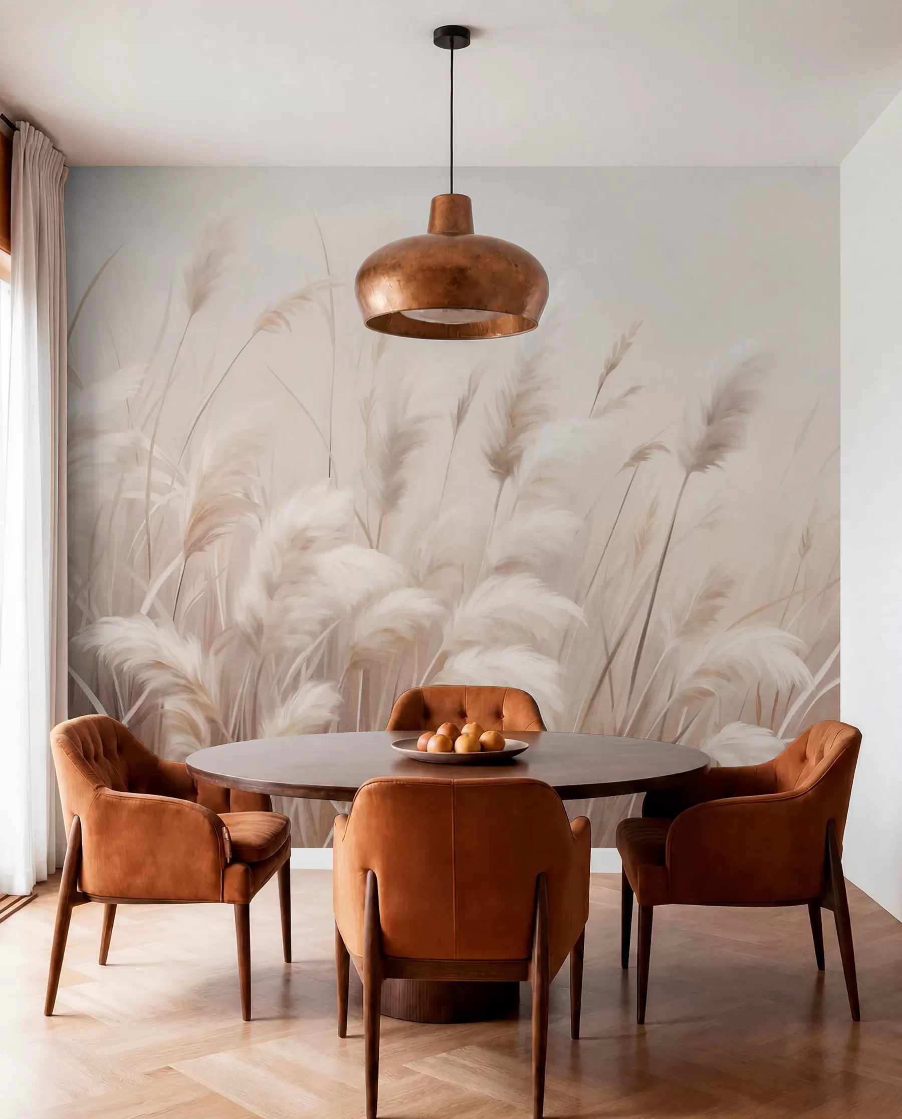 wall murals Pampasove perjanice w09637