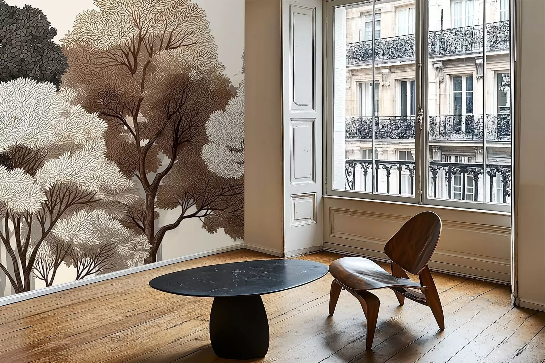 wall murals Листопадна шума w05198