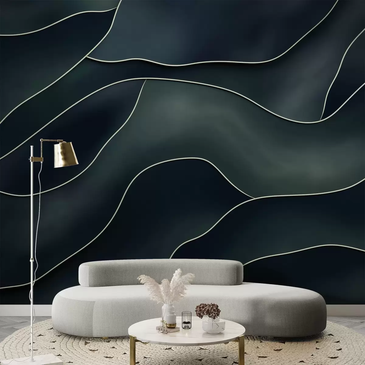 wall murals Апстрактне линије w05218v1