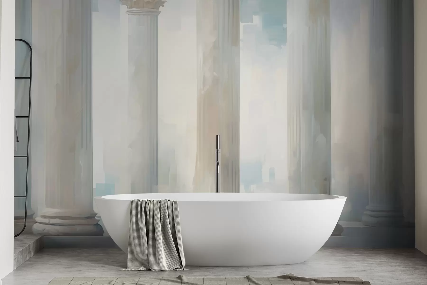 wall murals Колоне имитација сликарства w05228