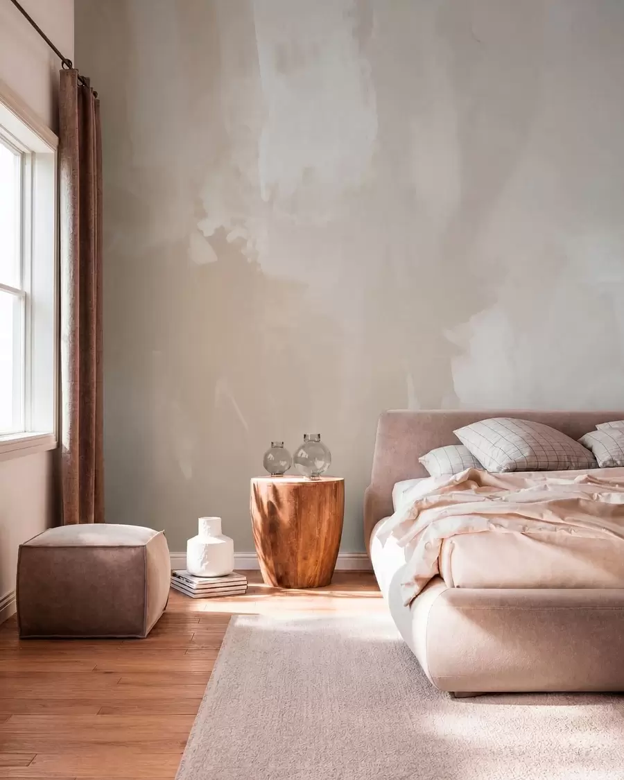 wall murals Svetli potezi maltera w05031