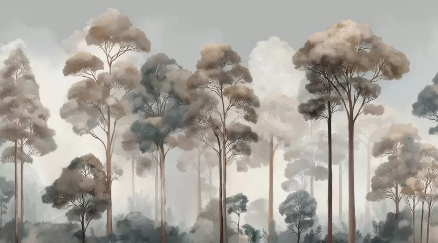 wall murals Листопадна шума w05195