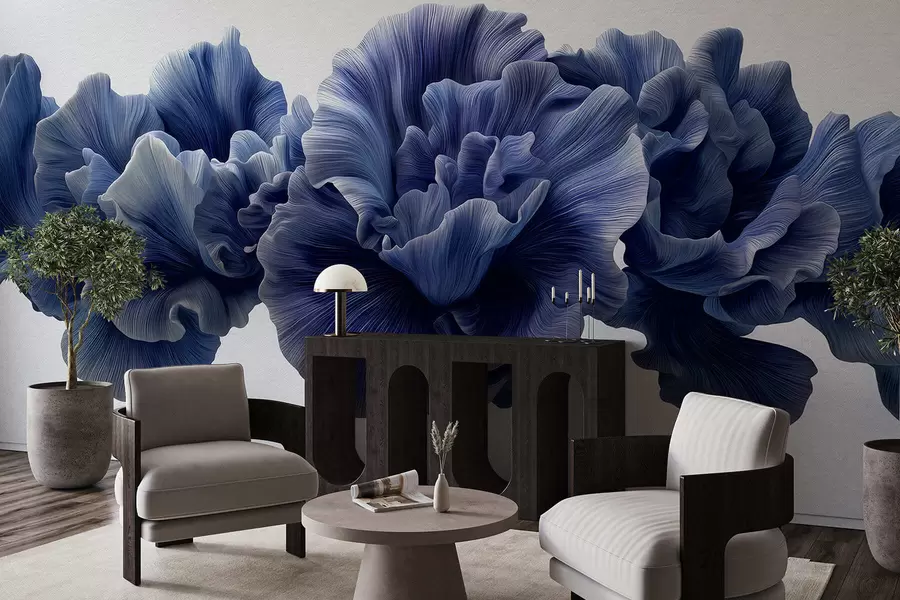 wall murals Раскошне кривине латица w05249