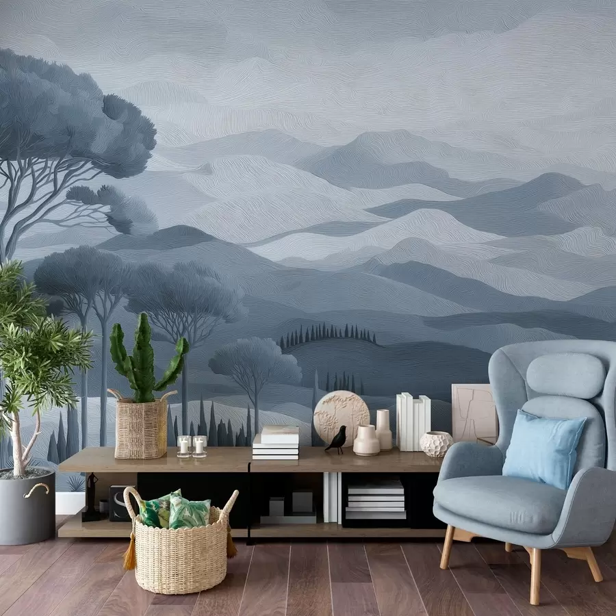 wall murals Пејзаж у стилу уљаних боја w05258v2