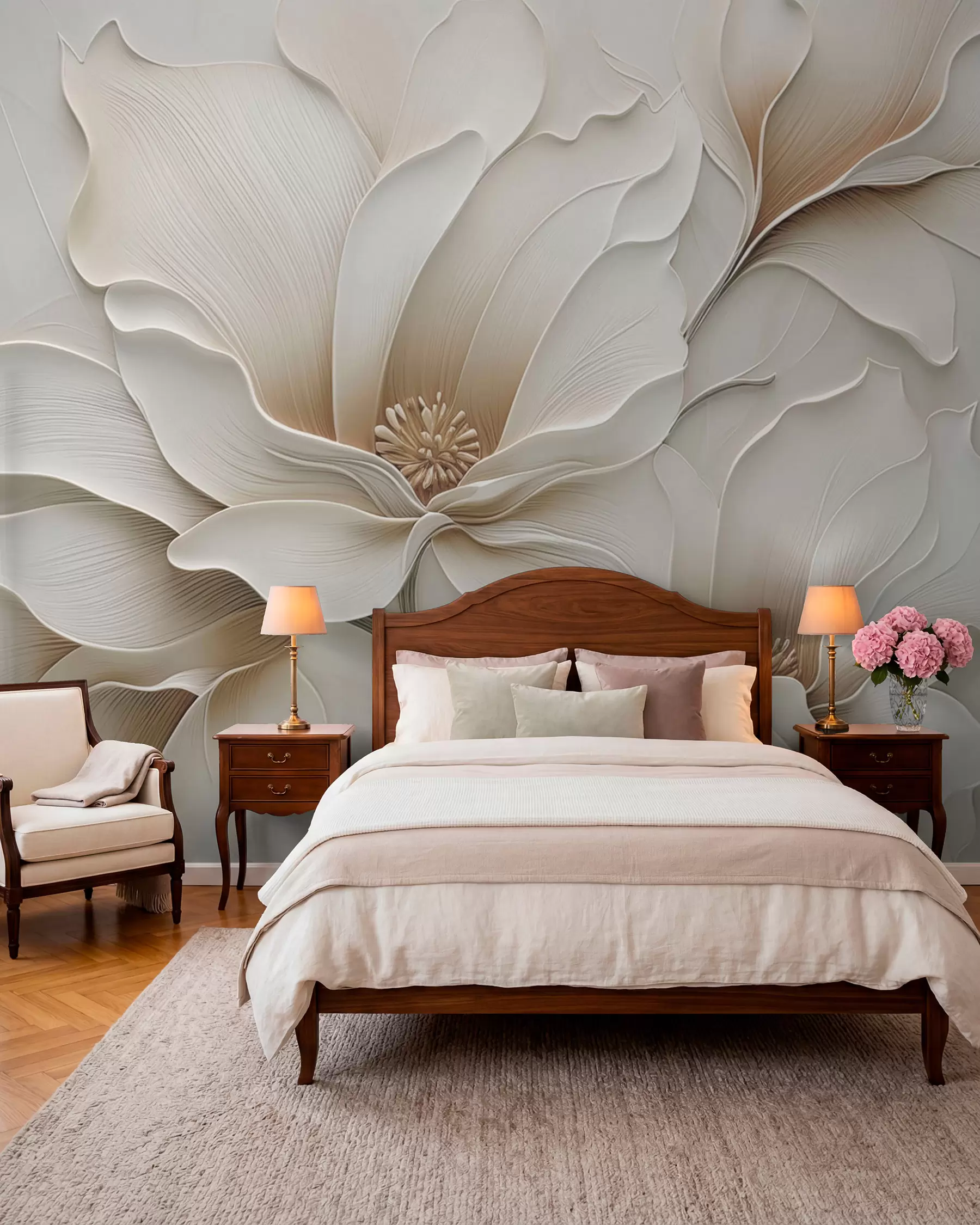 wall murals Nabori kremastog cvjeta w05269