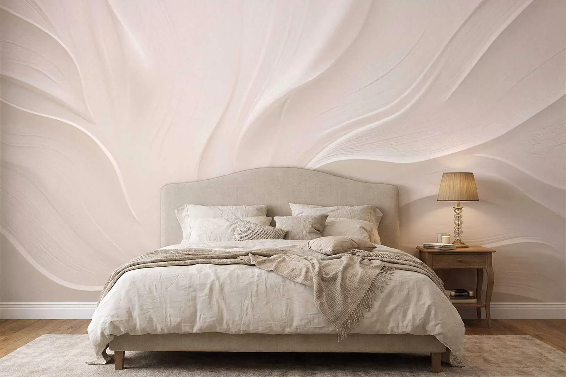 wall murals Нежни провидни листови на грани w05267