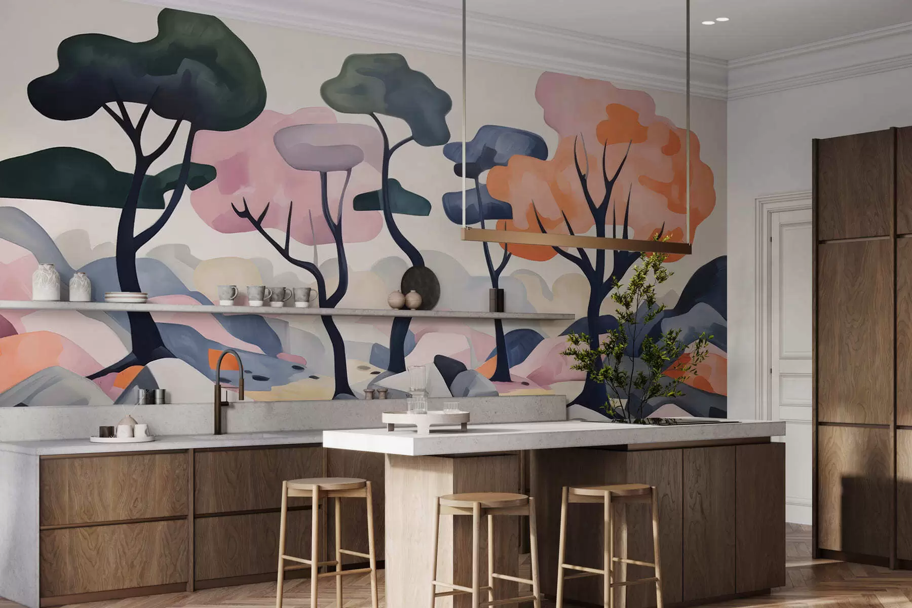 wall murals Вилинска дрвећа w05284