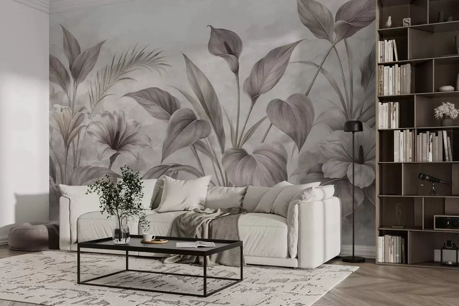 wall murals Цвеће и лишће w05287