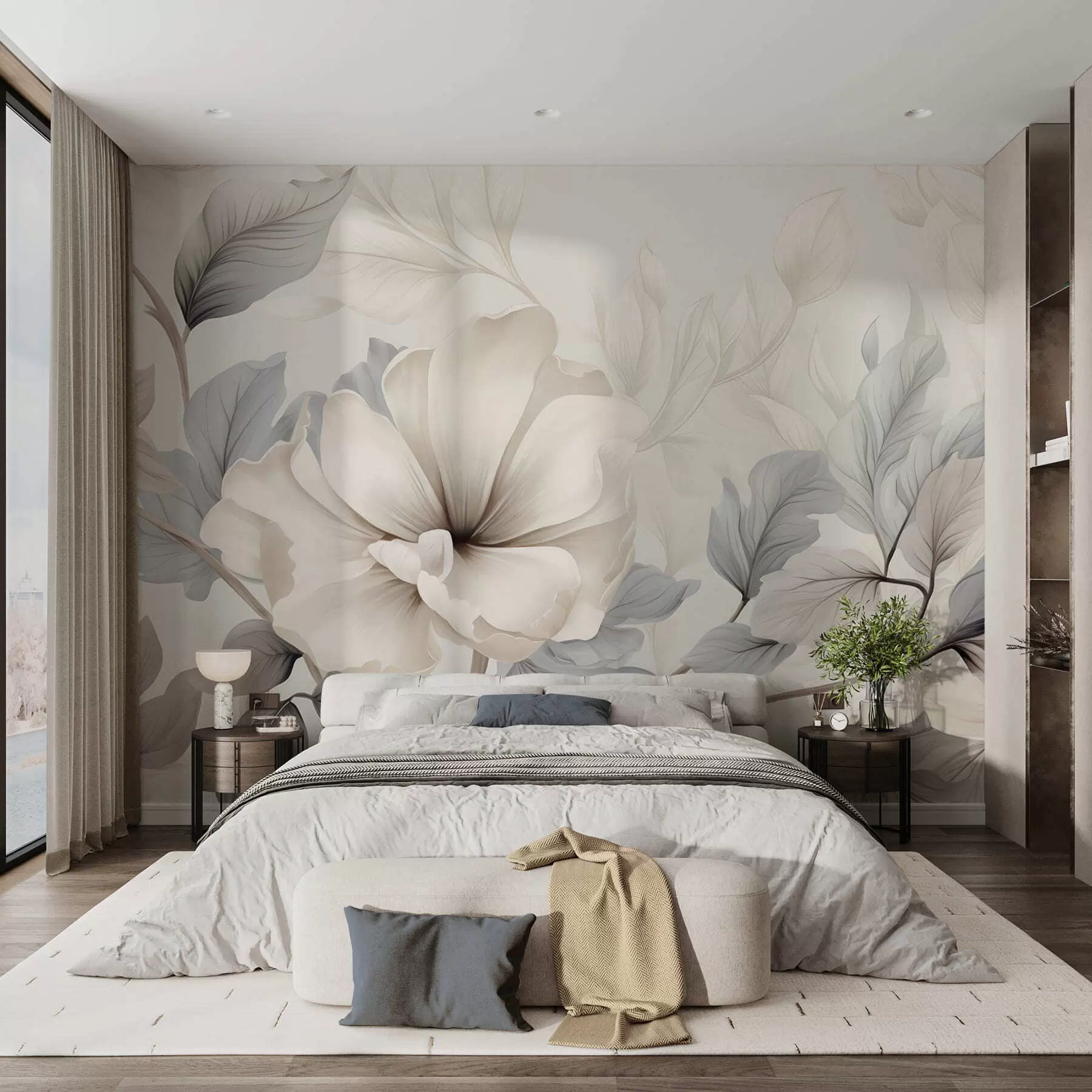 wall murals Фантазијско цвеће w05291