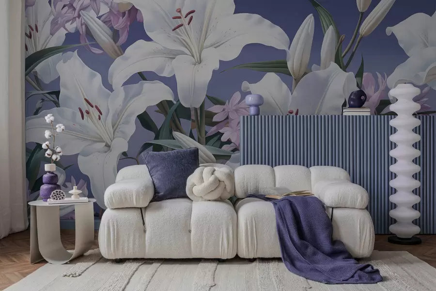 wall murals Љиљани у сумрак w05310