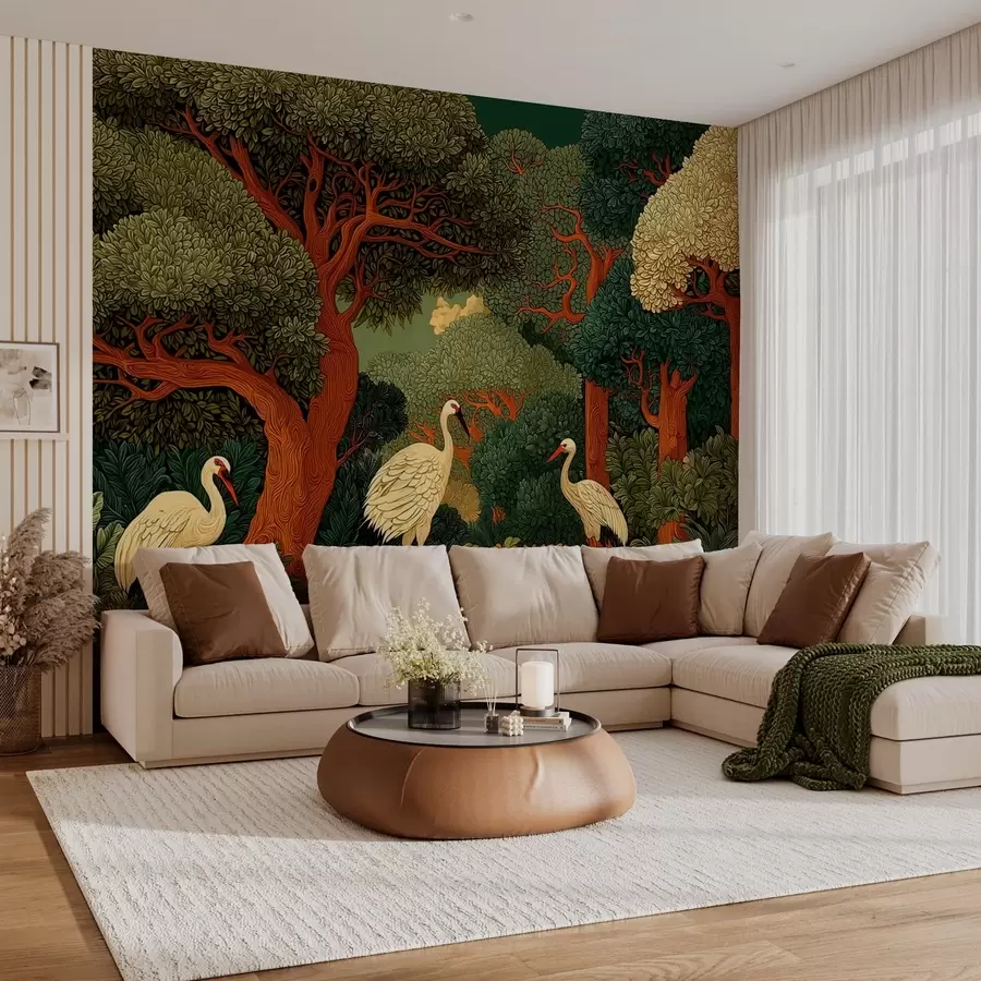 wall murals Шума са ждраловима w05259